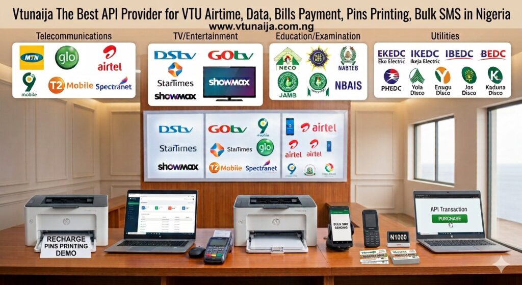 Vtunaija Review: Best VTU API for VTU, Data, Bills & Pins best VTU API Provider in Nigeria